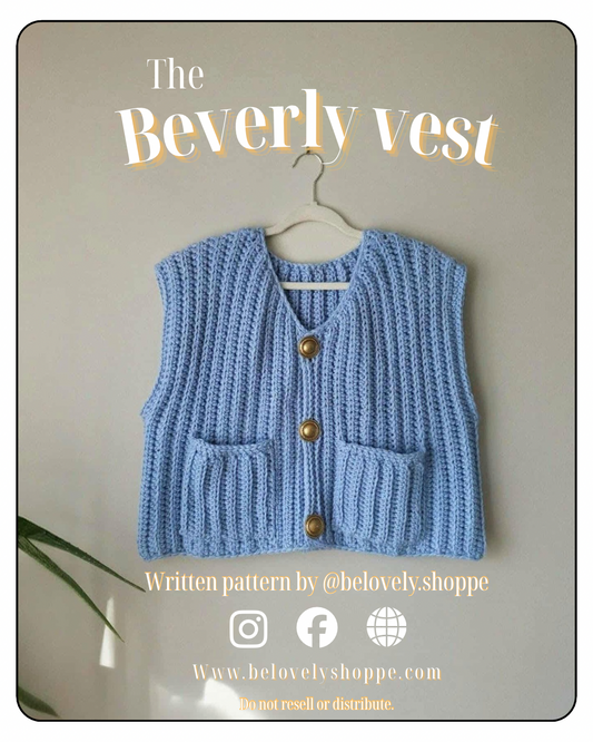 A. Beverly vest- crochet pattern