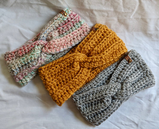 Ear warmer headband