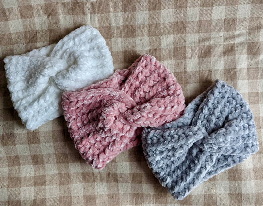 Baby 3-12 Month velvet headband